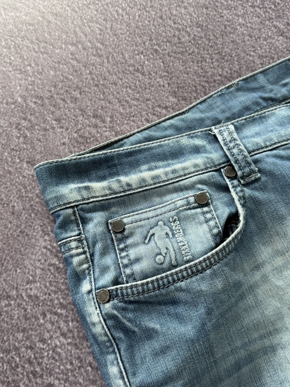 Dirk Bikkembergs Dirk Bikkembergs Vintage 00s Archival Denim Jeans Size US 36 / EU 52 - 5 Thumbnail