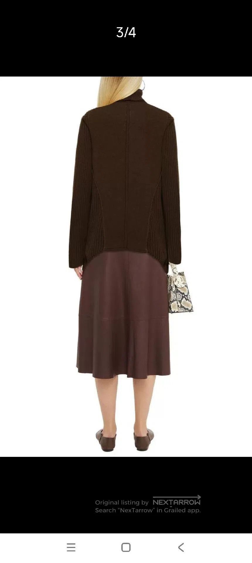 Ann Demeulemeester Ann Demeulemeester Women's M Turtleneck Sweater. Size M / US 6-8 / IT 42-44 - 2 Thumbnail