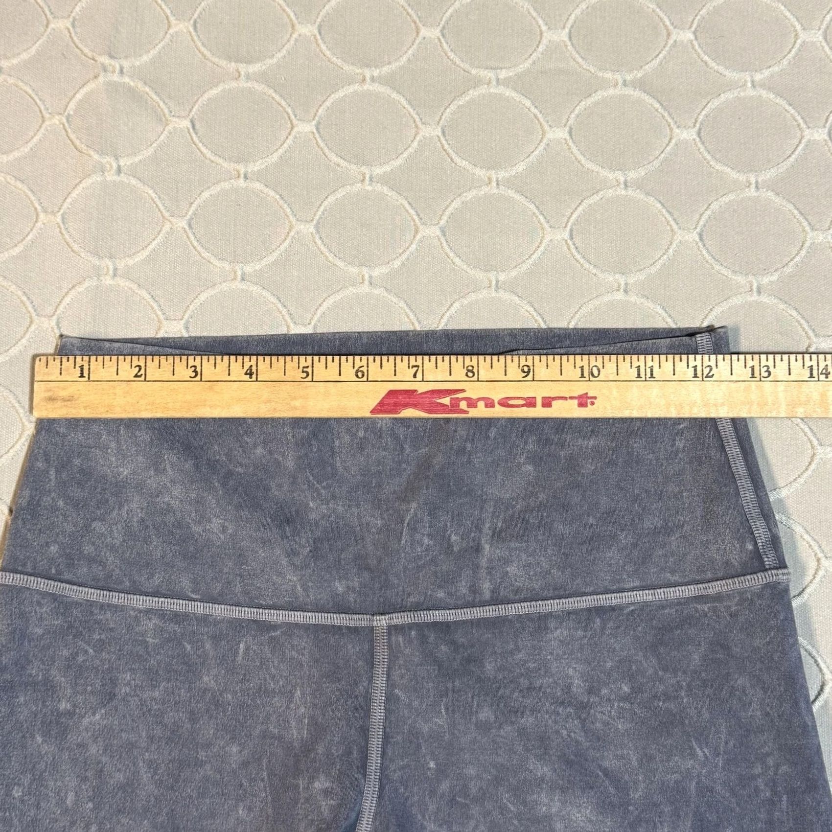 Lululemon Lululemon Pants Womens 6 Gray Acid Wash High Rise Leggings Yoga Athletic Size 28" / US 6 / IT 42 - 4 Thumbnail