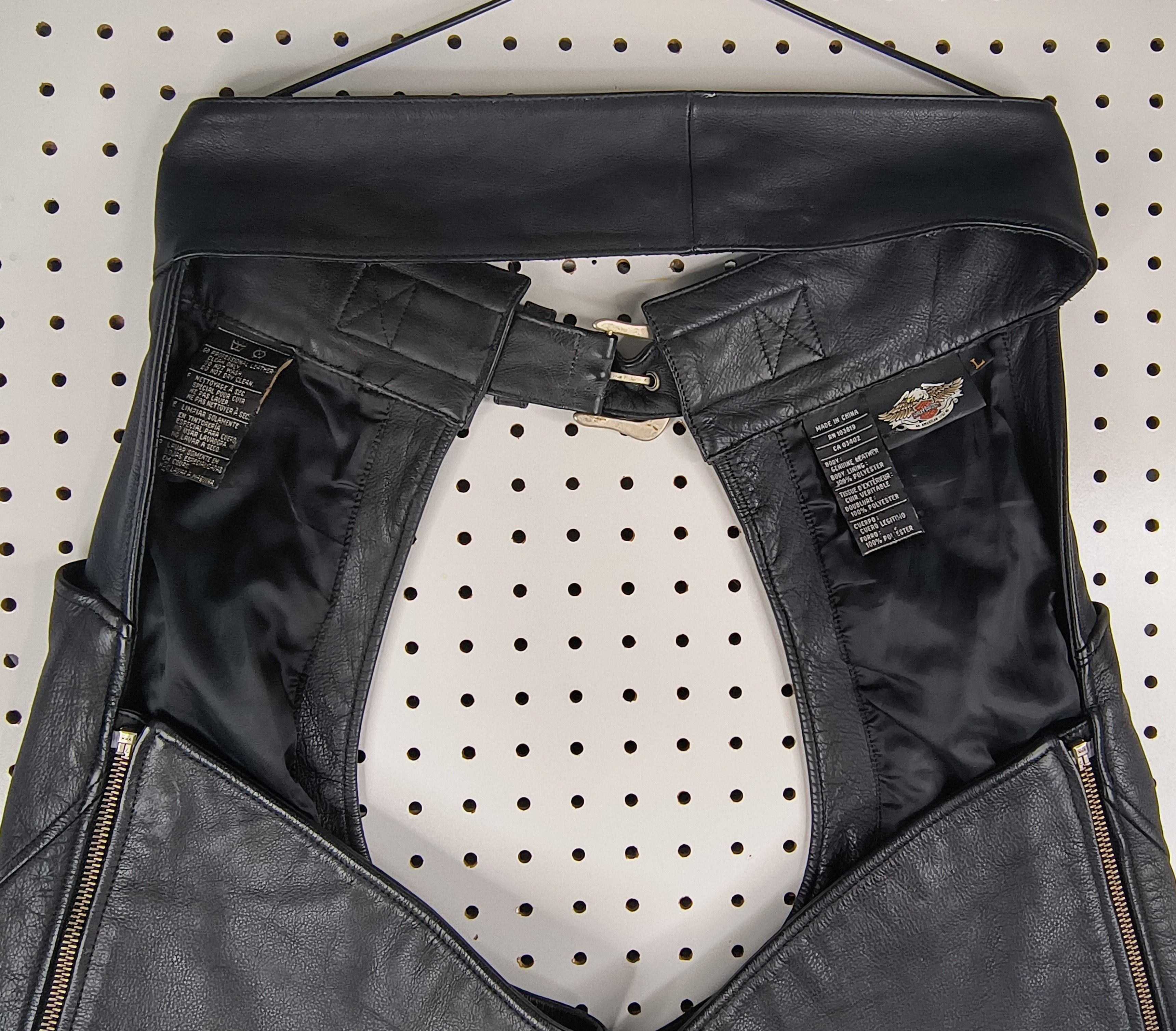 Harley Davidson Vintage Harley Davidson leather chaps Size US 36 / EU 52 - 10 Thumbnail