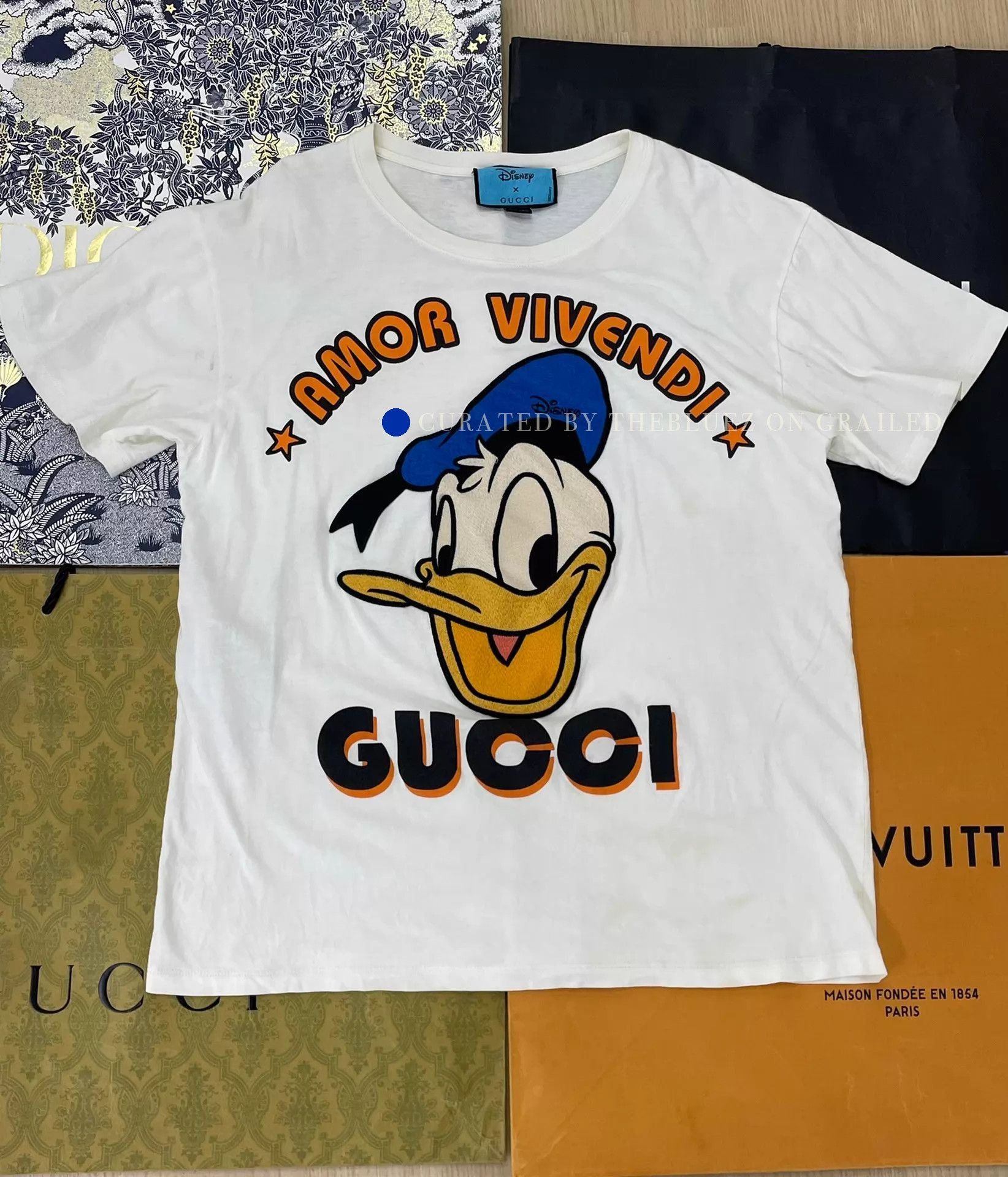 Gucci Playful Donald Duck Short Sleeve Tee Size US S / EU 44-46 / 1 - 1 Thumbnail