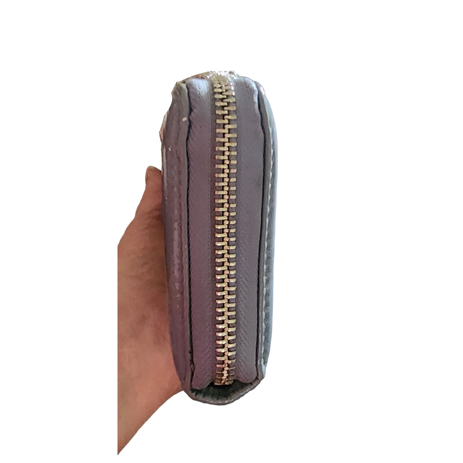 Coach Coach jacquard, patent leather, zip style clutch wallet Size ONE SIZE - 9 Thumbnail