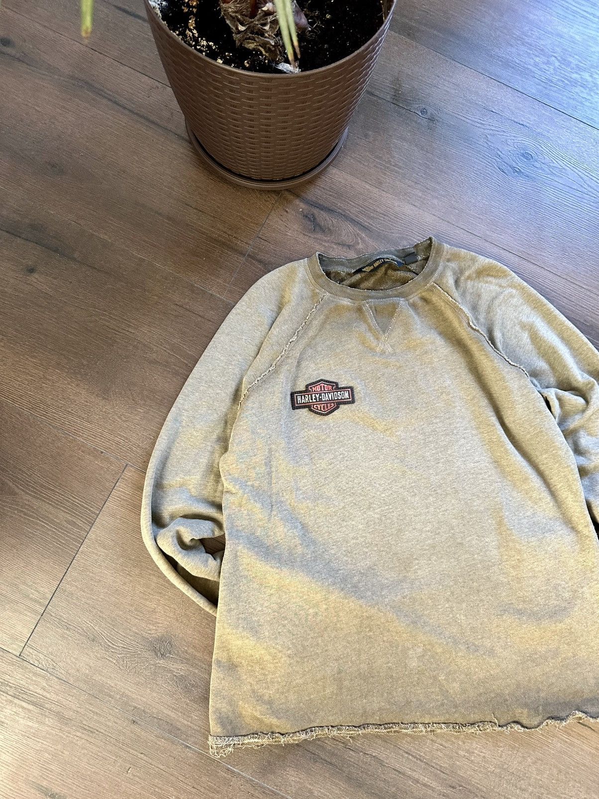 Harley Davidson Vintage Harley Davidson Back Spikes Sweatshirt Size US XL / EU 56 / 4 - 4 Thumbnail