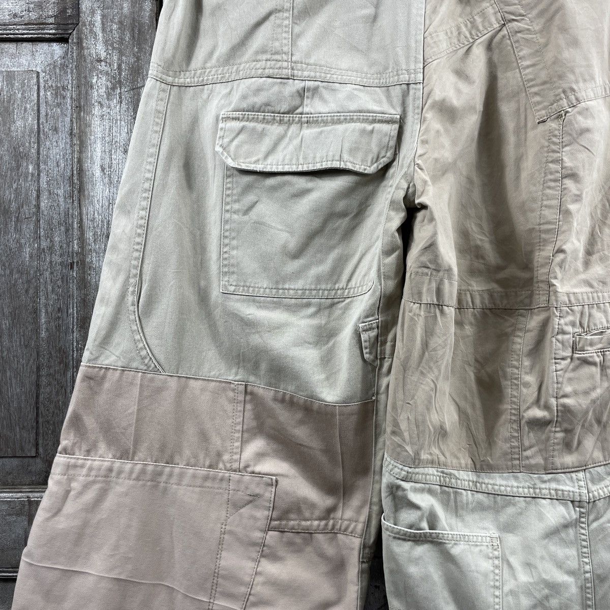 Needles Needles Tactical Patchwork Wide Leg Baggy Pants Size US 34 / EU 50 - 17 Thumbnail