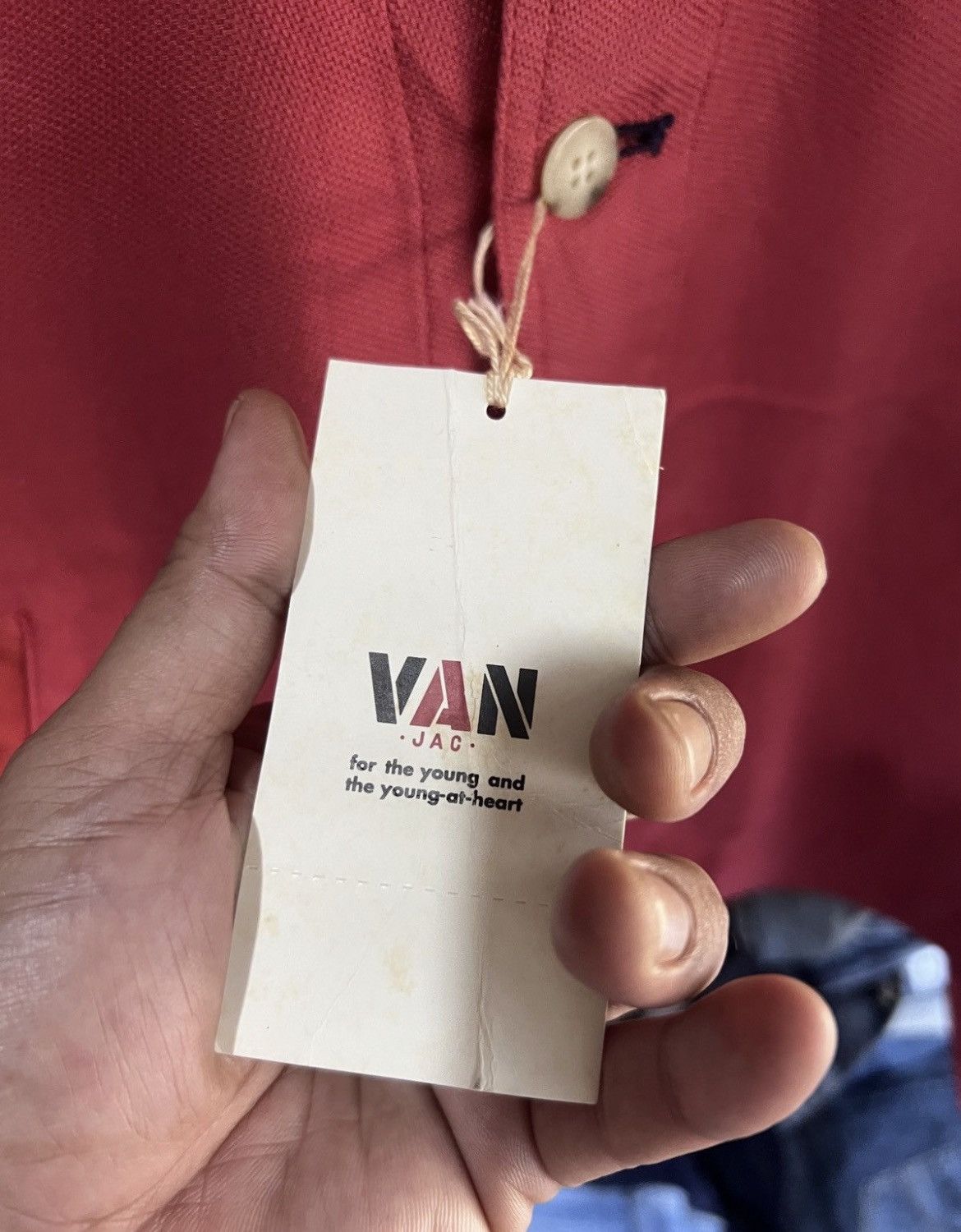 Van 🔥New Old Stock Van Button Cropped Jacket Size US M / EU 48-50 / 2 - 13 Thumbnail