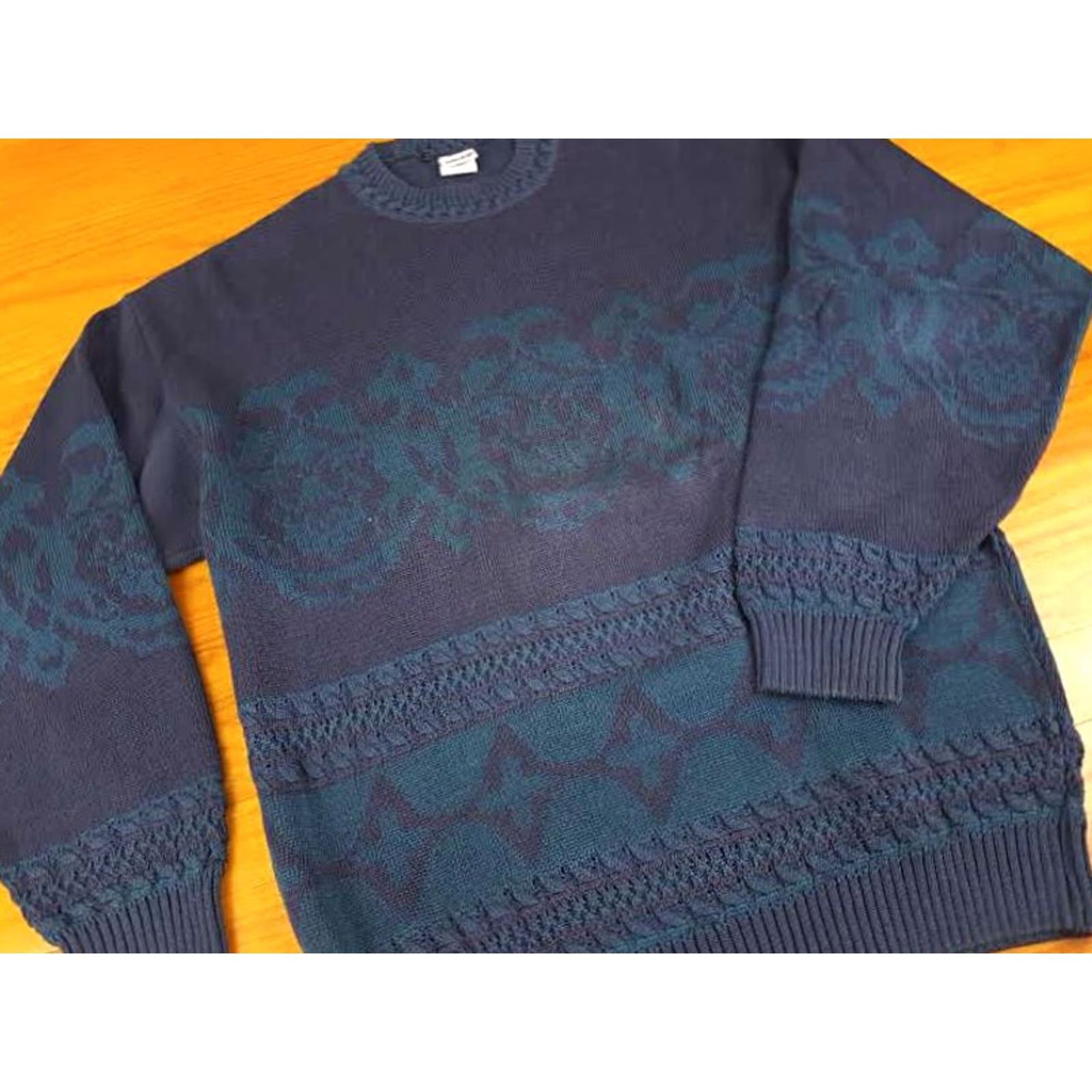 Vintage VINTAGE HEAD Ski Sweater XL Men Purple Knit Crew Neck Pullover Geometric Canada EUC Size US XL / EU 56 / 4 - 2 Thumbnail