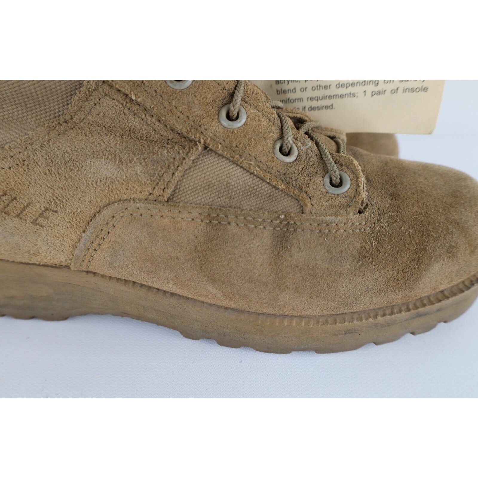 Vintage Deadstock Vintage Military Suede Leather Gortex Combat Boots Size US 7 / EU 40 - 11 Thumbnail