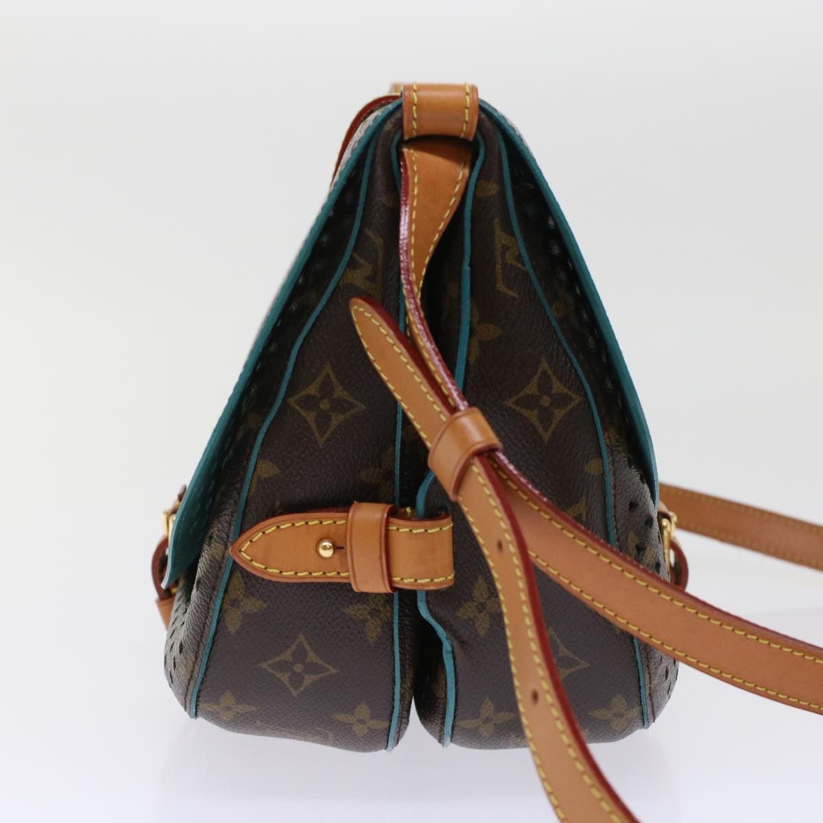 Louis Vuitton LOUIS VUITTON Monogram Perfo Saumur 30 Shoulder Bag M93998 Size ONE SIZE - 4 Thumbnail