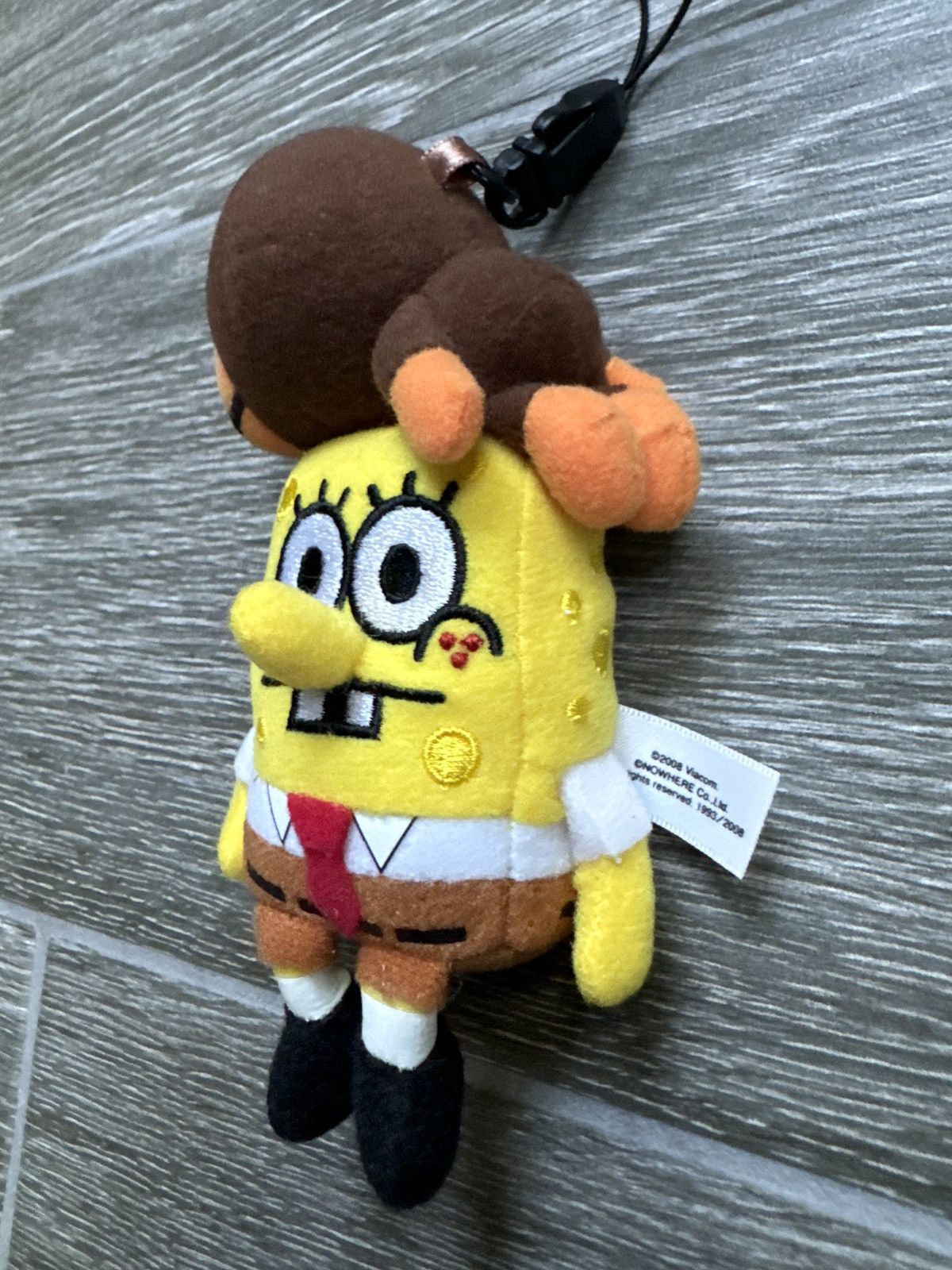 Bape Bape SpongeBob plush keychain Size ONE SIZE - 3 Thumbnail