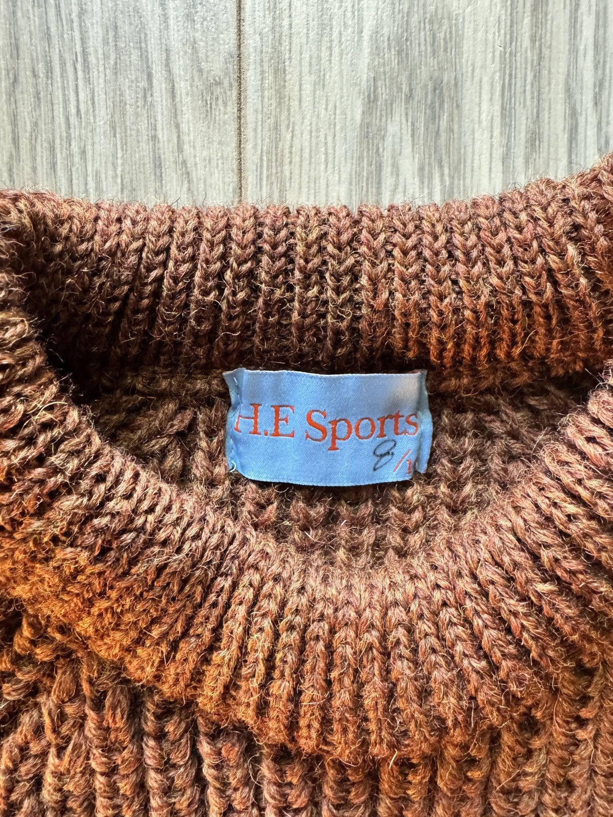 Other H.E Sports Walnut Chunky Knit Size US M / EU 48-50 / 2 - 3 Thumbnail