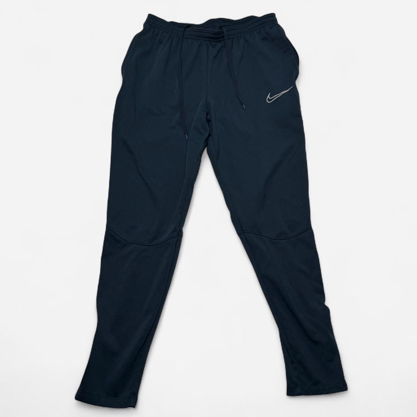Nike Nike navy tapered athletic pants zip ankle joggers men’s m Size US 32 / EU 48 - 1 Thumbnail