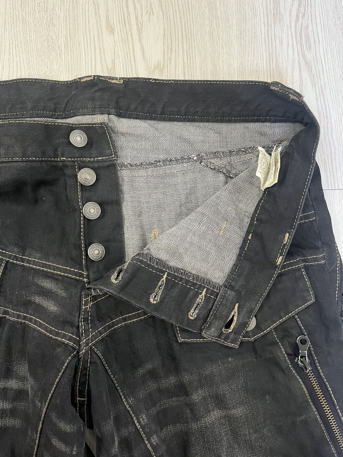 Japanese Brand × PPFM Vintage PPFM Multizipper Bondage punk ‘like undercover’Jeans Size US 34 / EU 50 - 14 Thumbnail