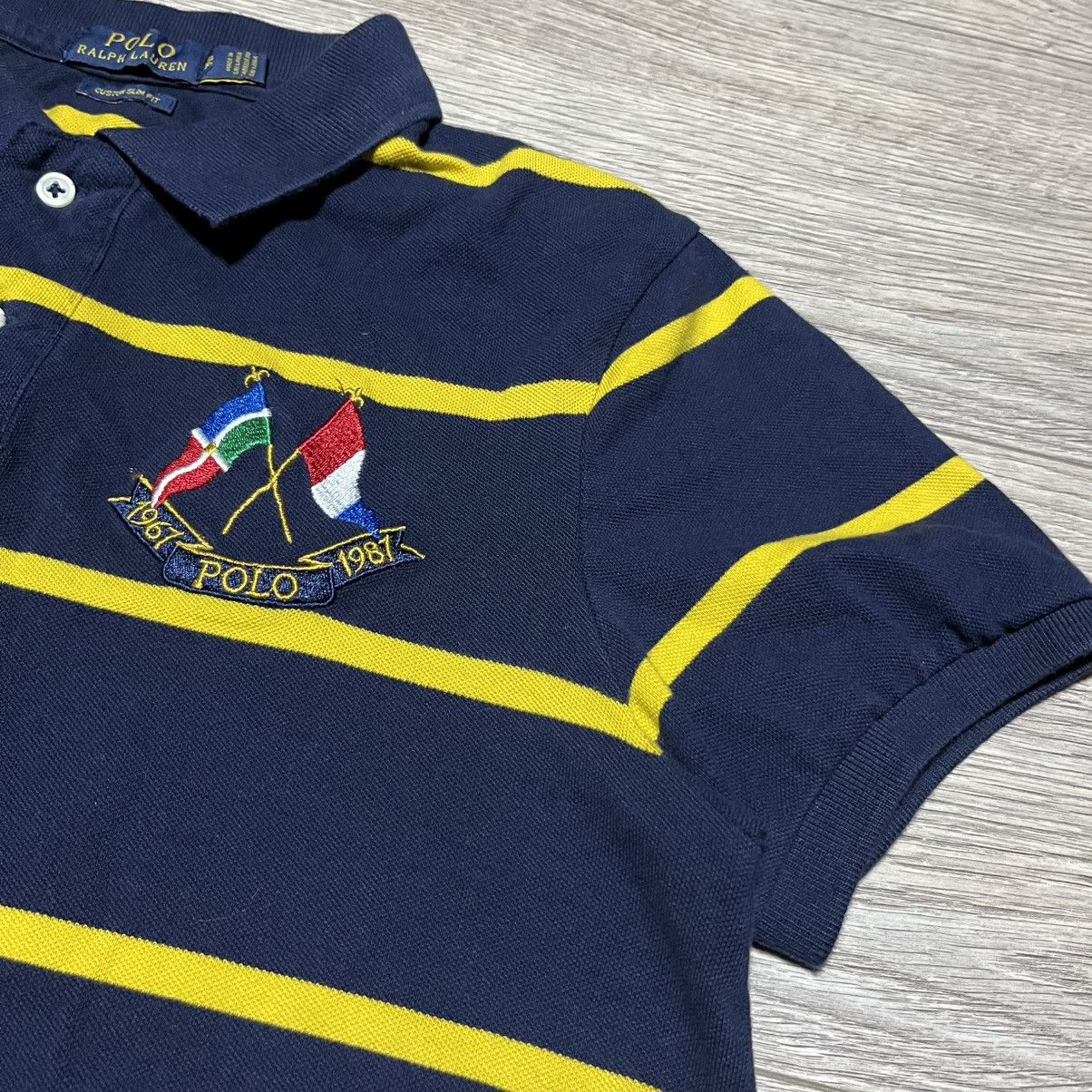 Polo Ralph Lauren Polo Ralph Lauren t-shirt stripe polo Size US S / EU 44-46 / 1 - 3 Thumbnail