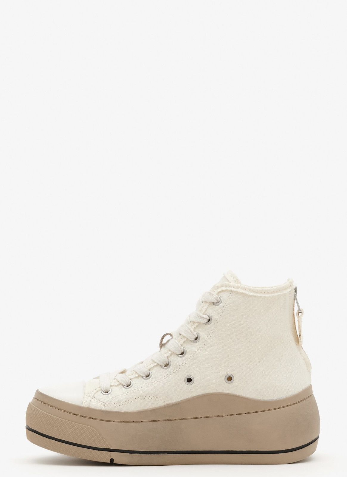 R13 R13 - Kurt Distressed Platform High Top Sneakers Size US 5 / IT 35 - 2 Thumbnail