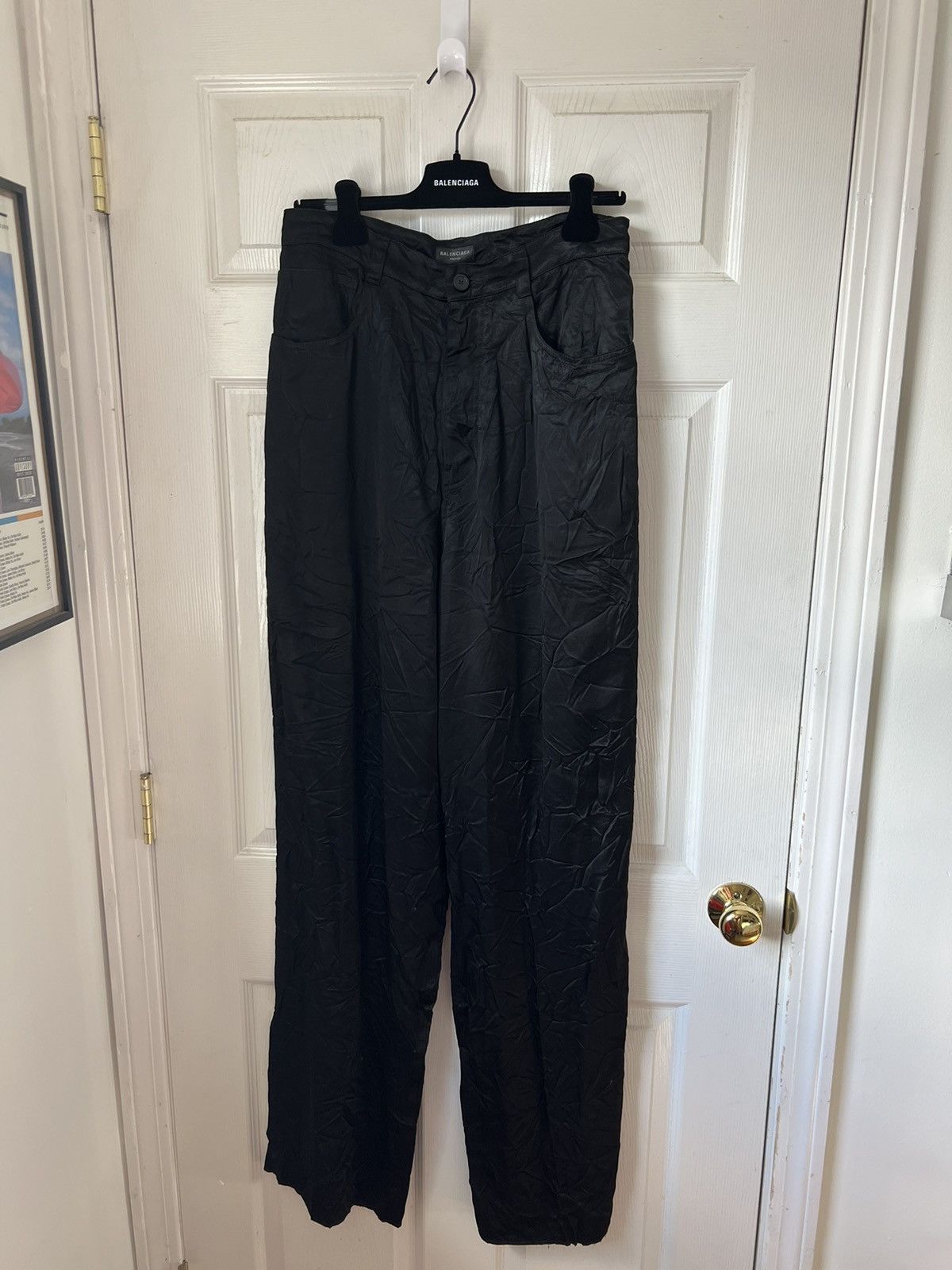 【関税＆送料込み】Balenciaga Satin Trousers Beige Satin trousers Balenciaga - Vitkac AS