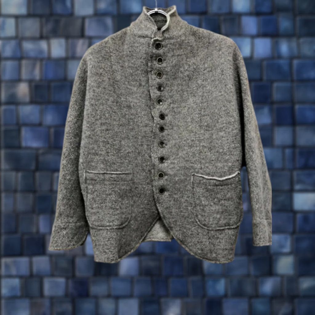Kapital KAPITAL Dolman Jacket Size S Gray Wool Buttoned Casual Used good condition Size US S / EU 44-46 / 1 - 1 Thumbnail