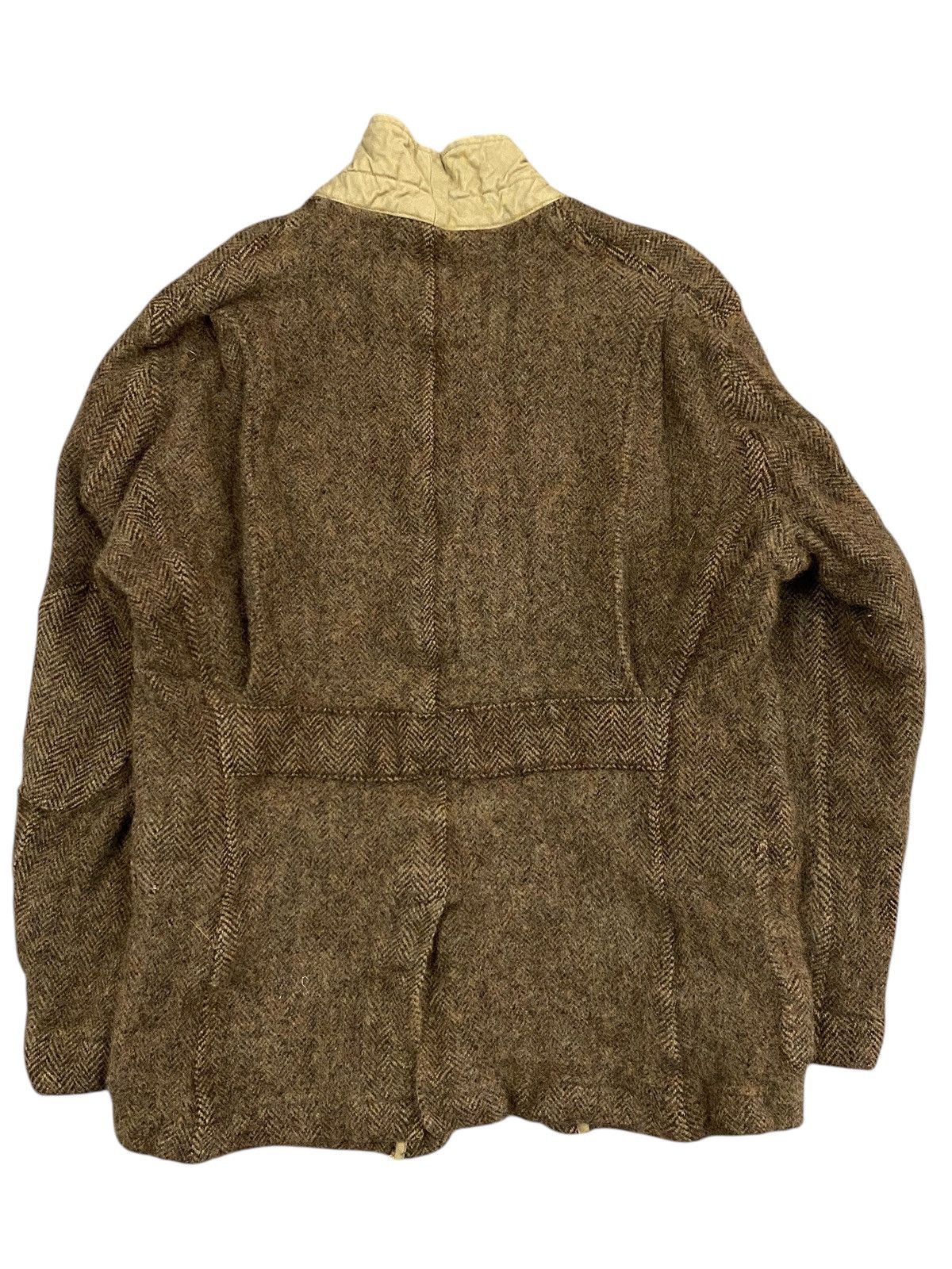 Rugby Ralph Lauren RUGBY Ralph Lauren Herringbone Wool Jacket Vintage Size US M / EU 48-50 / 2 - 2 Thumbnail
