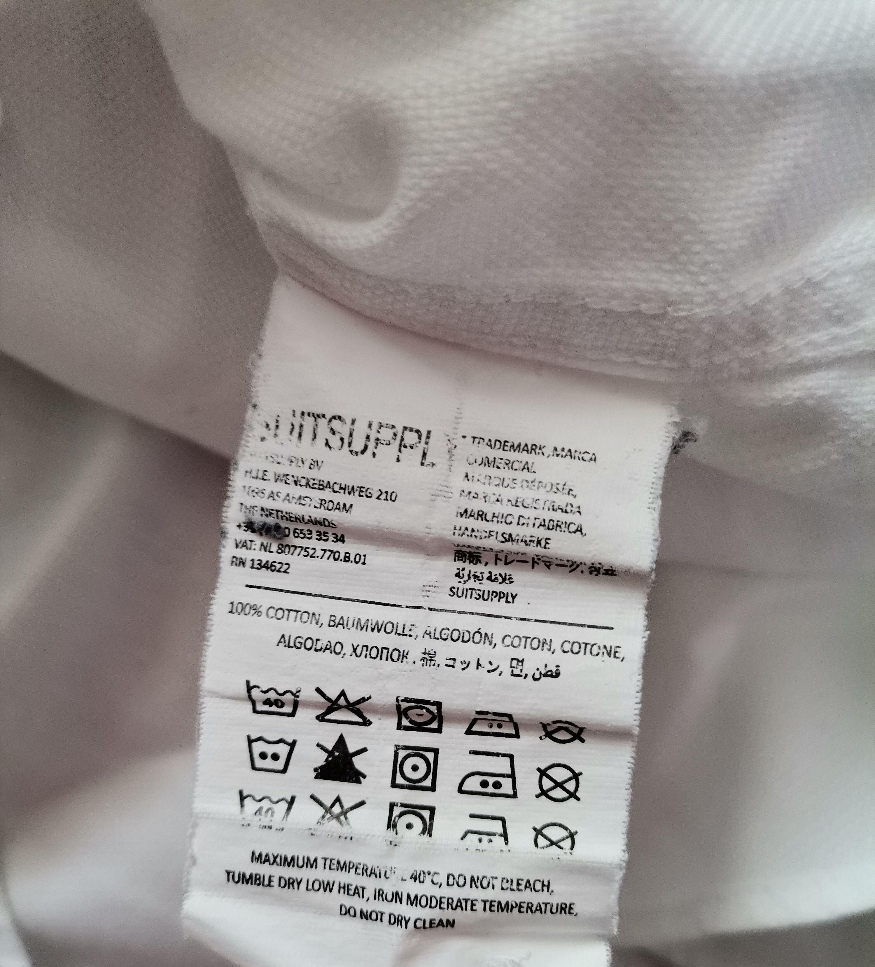 Suitsupply Suitsupply Shirt Size US M / EU 48-50 / 2 - 3 Thumbnail