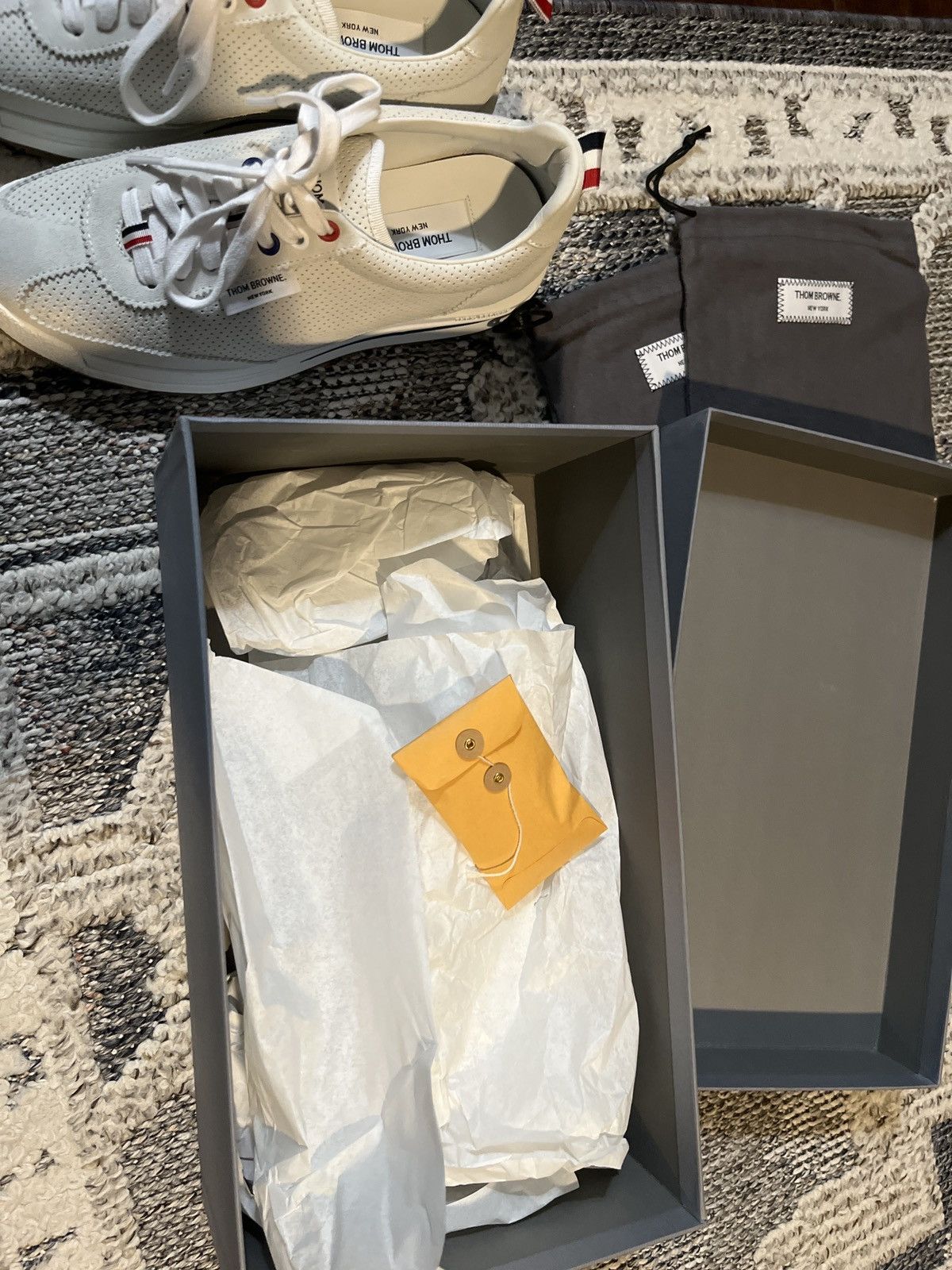 Thom Browne Thom Browne Striped Sole Sneakers Size US 6 / EU 39 - 1 Thumbnail