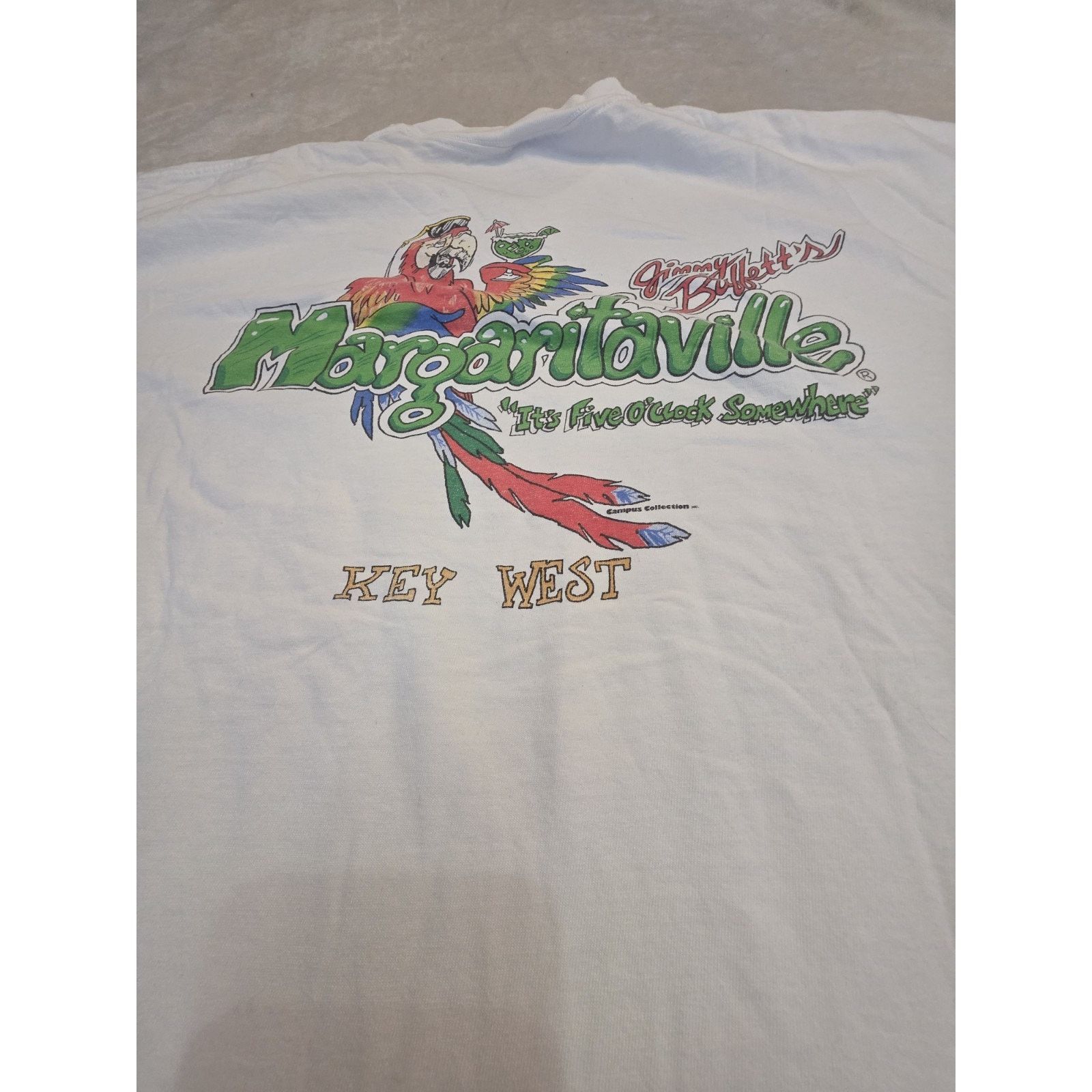 Other Jimmie Buffett Margaritaville Hanes Beey Men's Xl White Size US XL / EU 56 / 4 - 5 Thumbnail