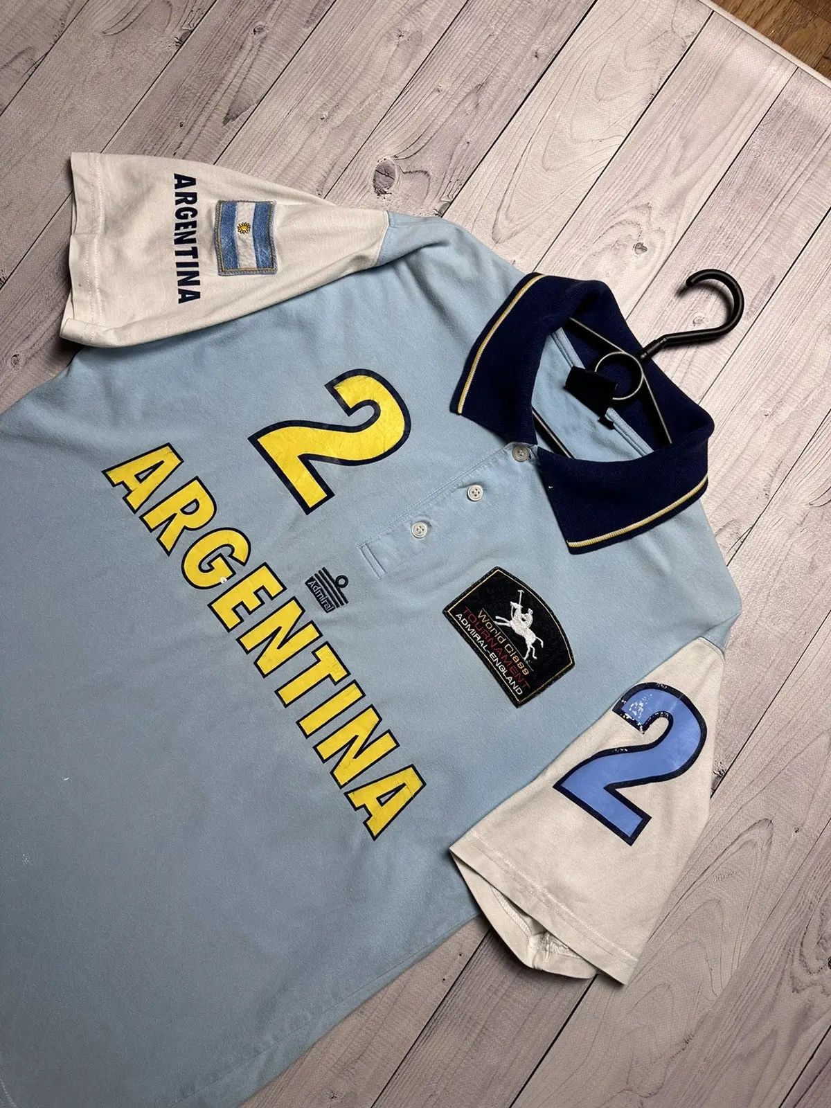 Other Vintage Polo soccer team club Argentina big logo size L rare Size US L / EU 52-54 / 3 - 4 Thumbnail