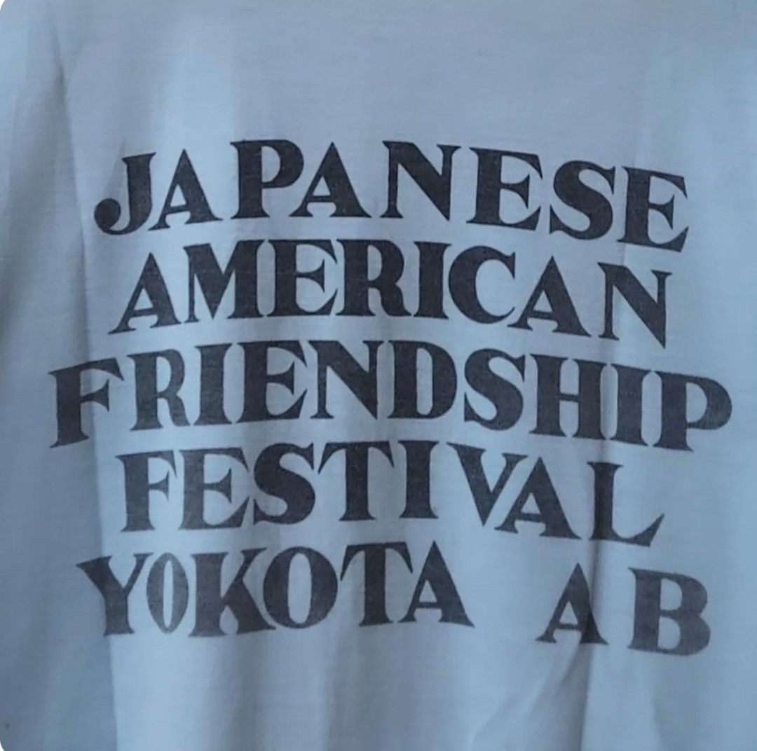 Vintage Vtg 90s F-15 Eagle Yokota AB Friendahip Festival Size US S / EU 44-46 / 1 - 6 Thumbnail
