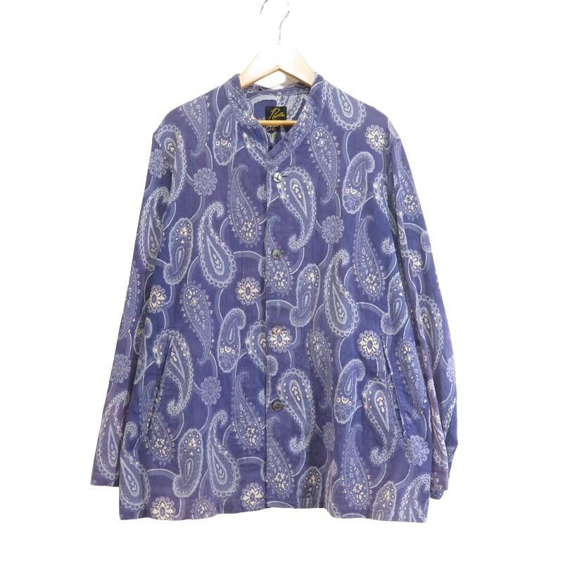 Needles Jacket Stand Collar Paisley Coverall Purple Size US M / EU 48-50 / 2 - 1 Thumbnail