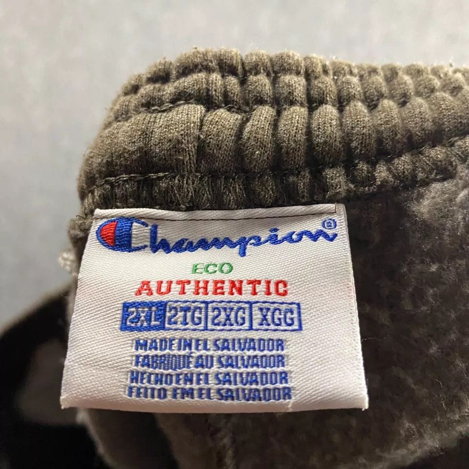 Champion Champion Sweatpants Women's 2XL Brown Eco Drawstring Stretch Size 36" / US 14 / IT 50 - 8 Thumbnail