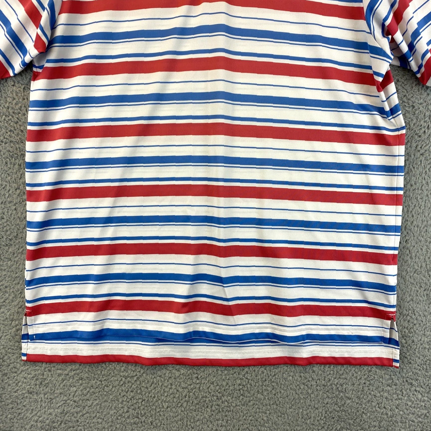 Adidas VINTAGE Adidas Golf Polo Shirt L Men Short Sleeve Striped Climalite 90s Golf/Beach Mens Size US L / EU 52-54 / 3 - 5 Thumbnail