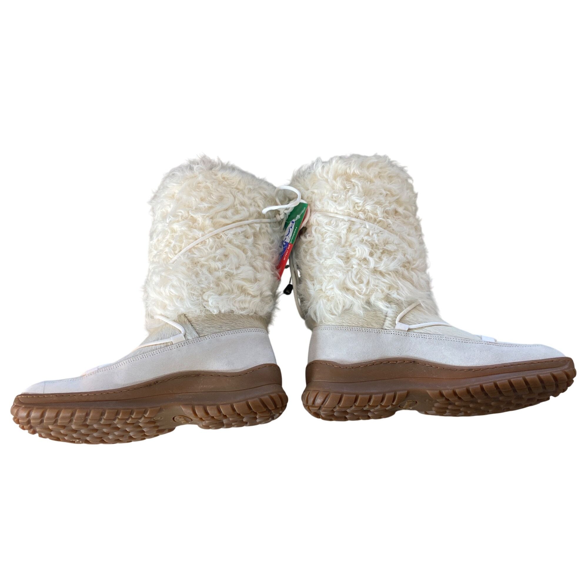 Pajar NWT PAJAR Italian Handcrafted Fur Ski Snow Boots 40 Off Whit Size US 10 / IT 40 - 10 Thumbnail