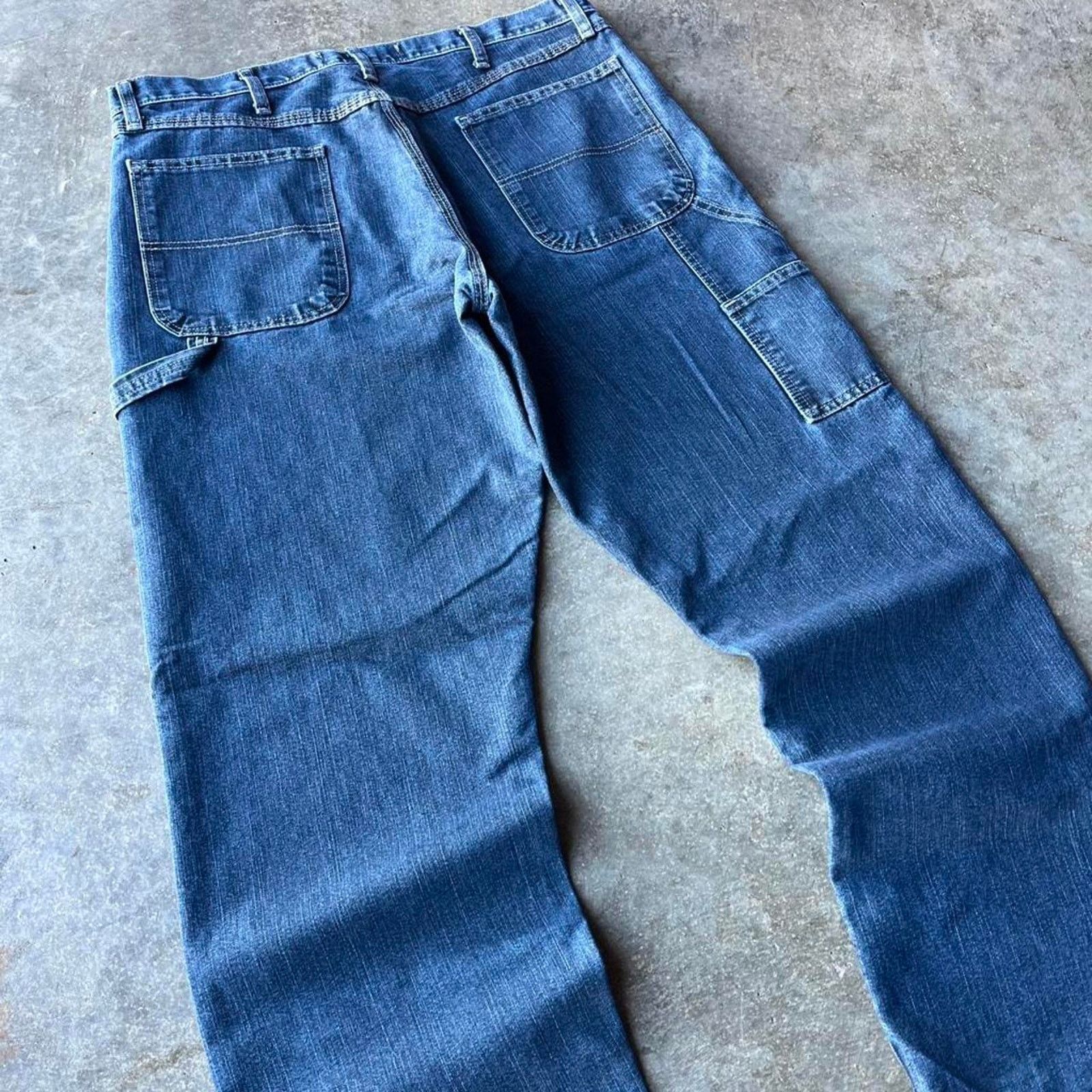 Wrangler 2000s wrangler wide leg carpenter Size US 36 / EU 52 - 2 Thumbnail