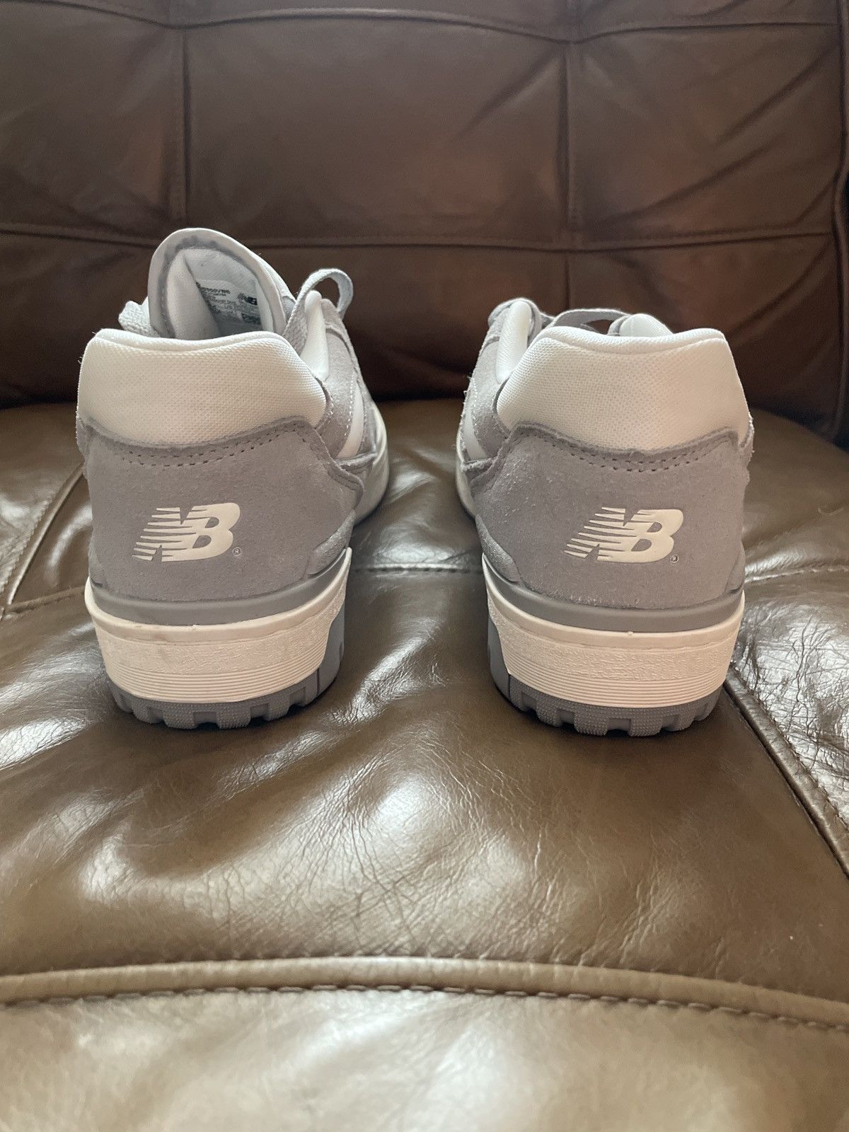 New Balance New Balance 550 Grey/White Suede Size US 9 / EU 42 - 6 Thumbnail