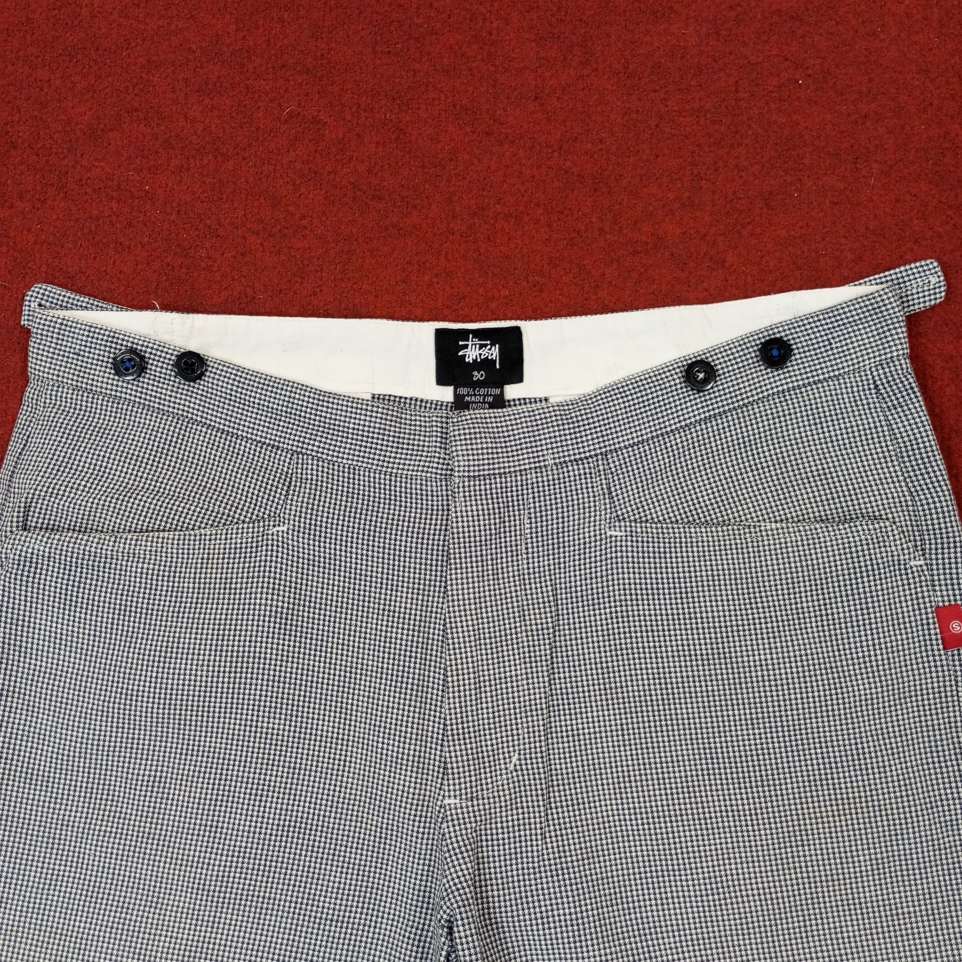 Stussy × Vintage Stussy Streetwear Custom Art Logo Style Short Pants c217n16 Size US 33 - 5 Thumbnail