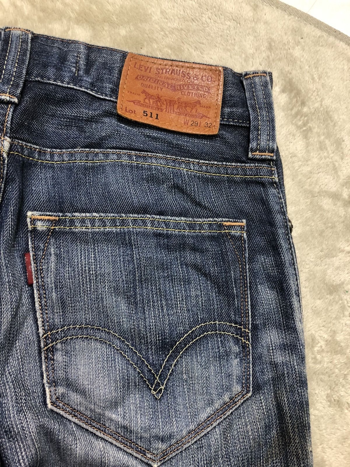 Levi's × Vintage Vintage Levi’s 511 Slim Fit Denim Size US 29 - 19 Thumbnail