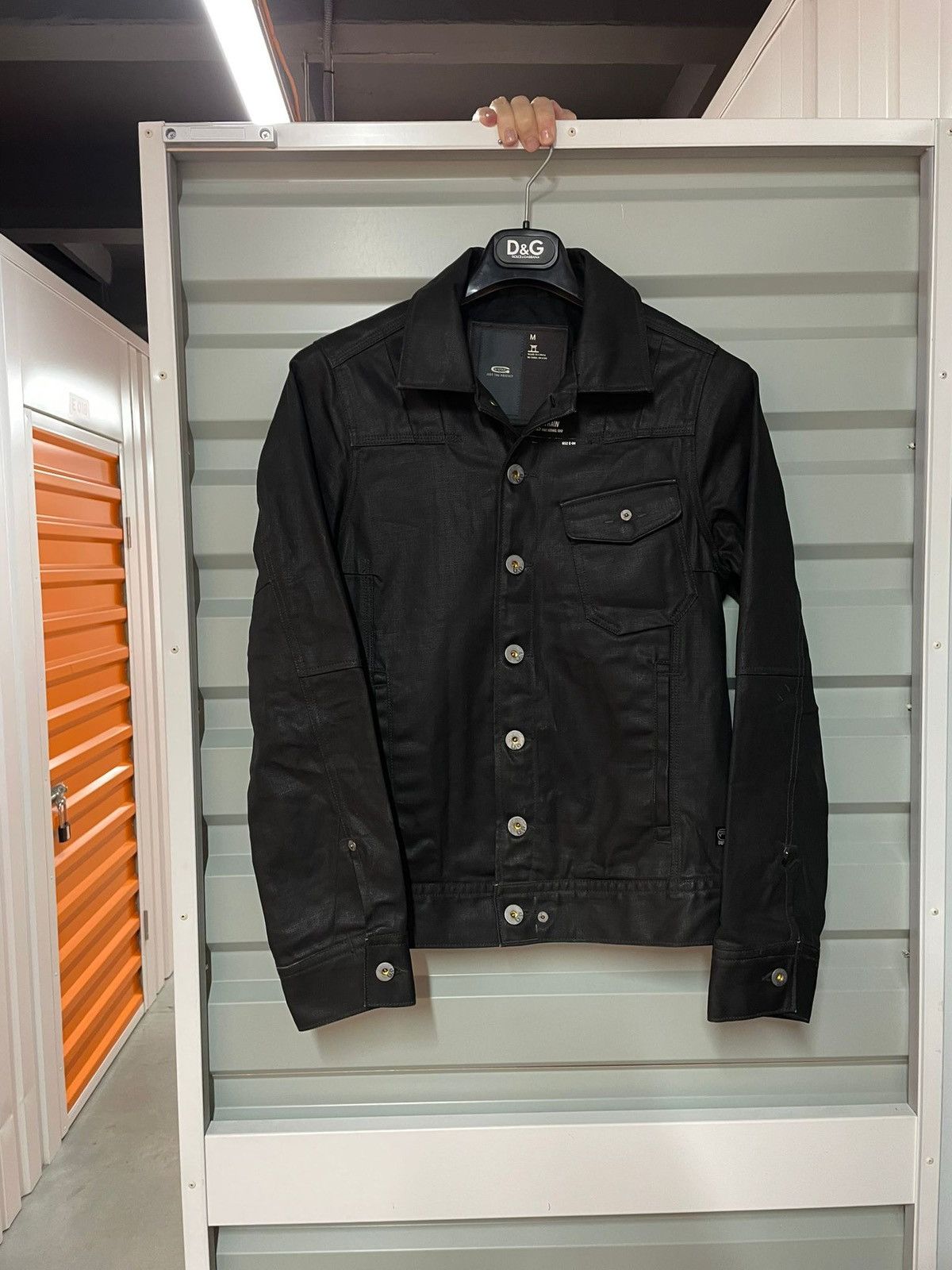 G-Star G Star Waxed Denim Jacket Size US M / EU 48-50 / 2 - 1 Thumbnail