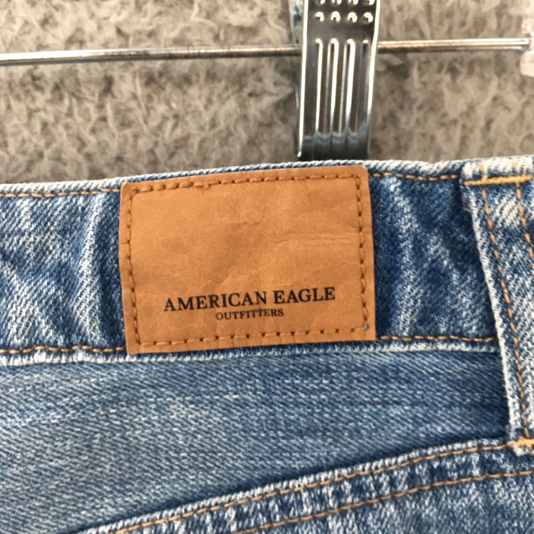 American Eagle Outfitters American Eagle Outfitters Skirt Womens 4 Blue Denim Cut Off Button Fly 5 Pockets Size 27" / US 4 / IT 40 - 7 Thumbnail
