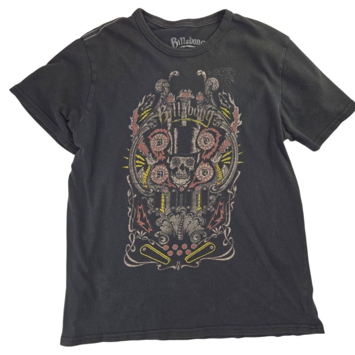 Billabong Billabong | Skeleton with Top Hat Pinball T-Shirt | Medium Size US M / EU 48-50 / 2 - 2 Thumbnail