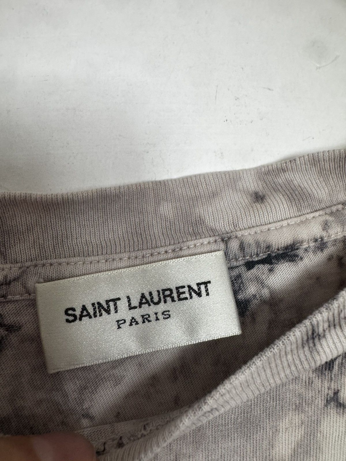 Saint Laurent Paris Hedi Tie Dye T shirt Size US M / EU 48-50 / 2 - 2 Thumbnail