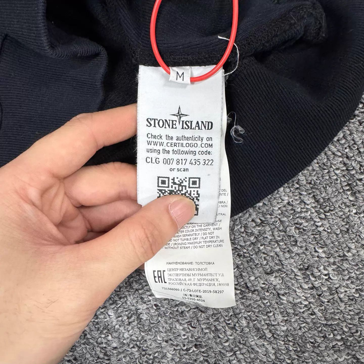Stone Island Stone Island Distressed Patch Crewneck M 99 New Size US M / EU 48-50 / 2 - 7 Thumbnail