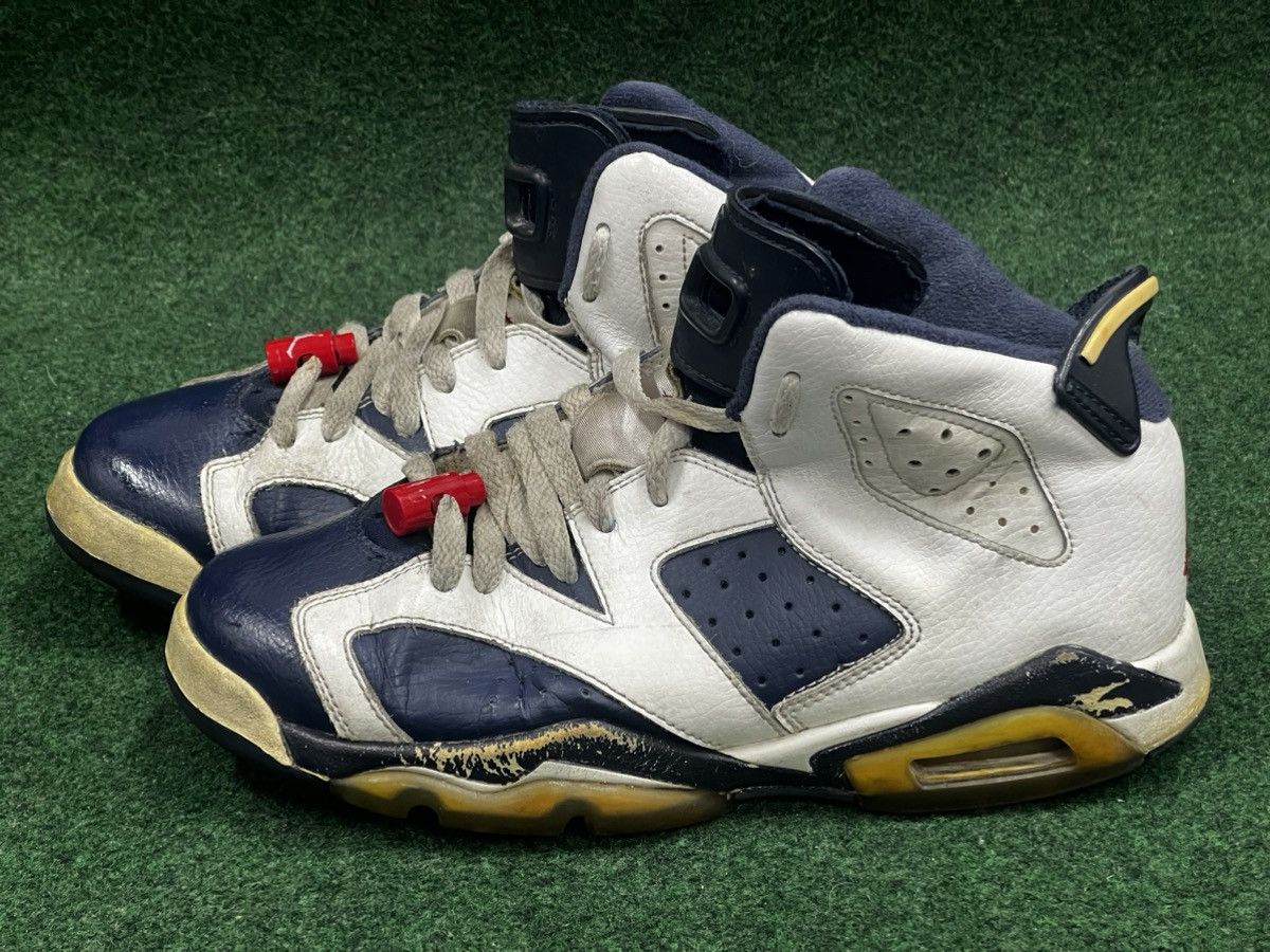 Jordan Brand 2012 Air Jordan 6 Retro Olympic GS Size US 6 / EU 39 - 1 Thumbnail