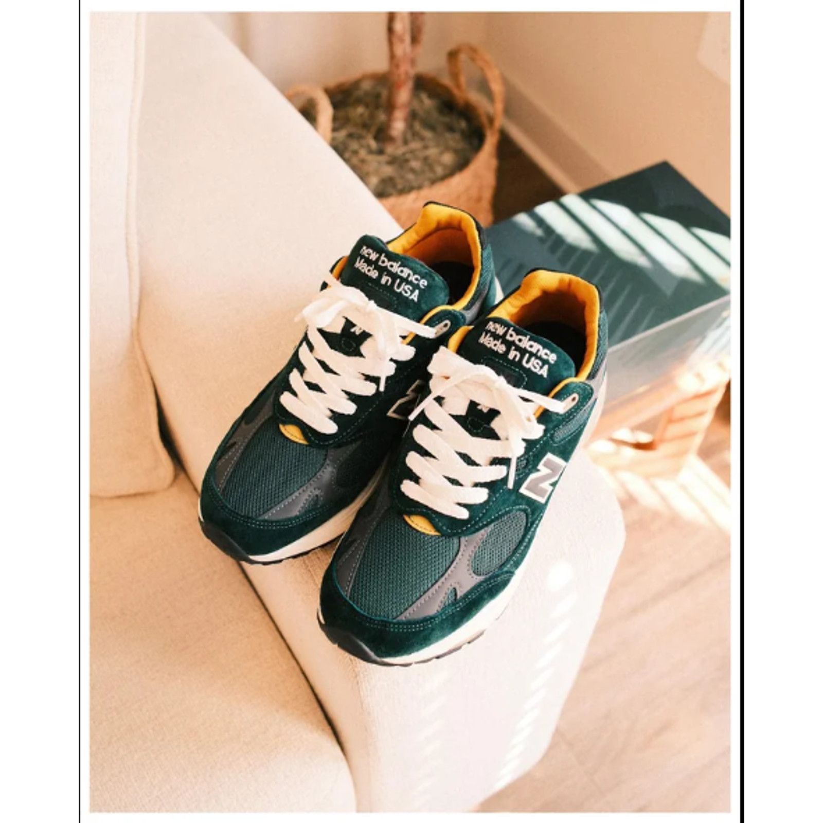 New Balance New Balance 993 MiUSA Aimé Leon Dore Pine Grove Size 10.5 Size US 10.5 / EU 43-44 - 4 Thumbnail