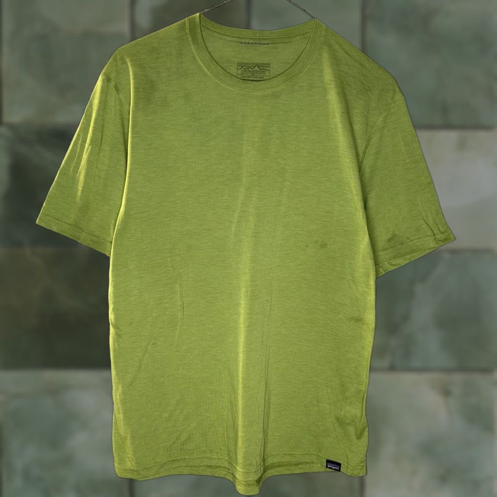 Patagonia Patagonia Capilene Cool Trail T-Shirt Mens Medium Green Polyester Logo Short Sleeve Crew N/A Vintage: No Size US M / EU 48-50 / 2 - 1 Thumbnail