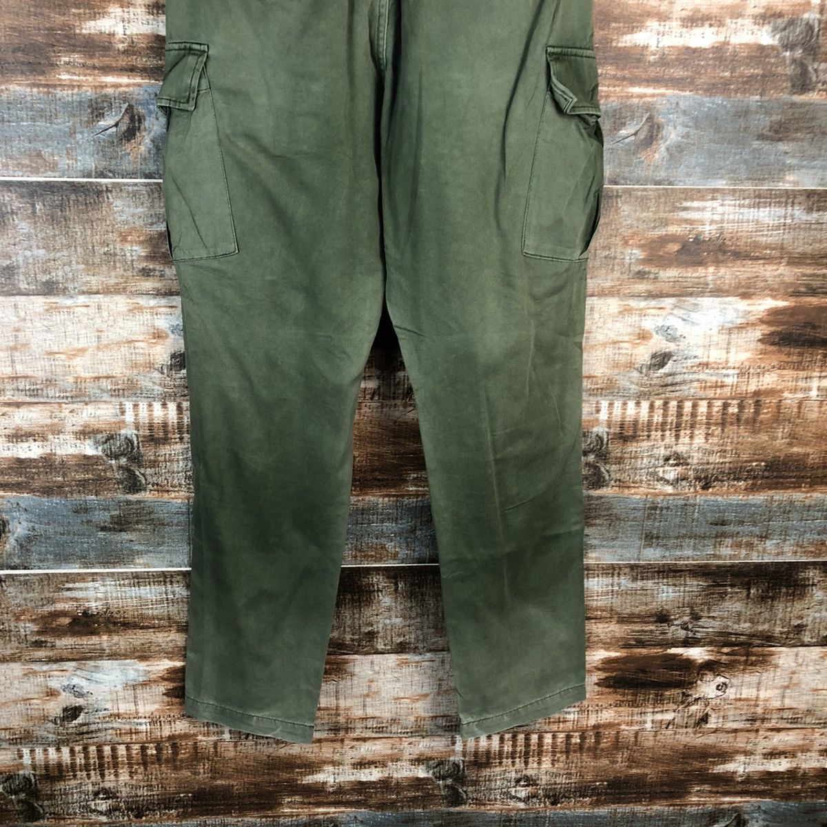 Japanese Brand DLL Browny Green Cargo Multipocket Pants #C100 Size US 29 - 15 Thumbnail