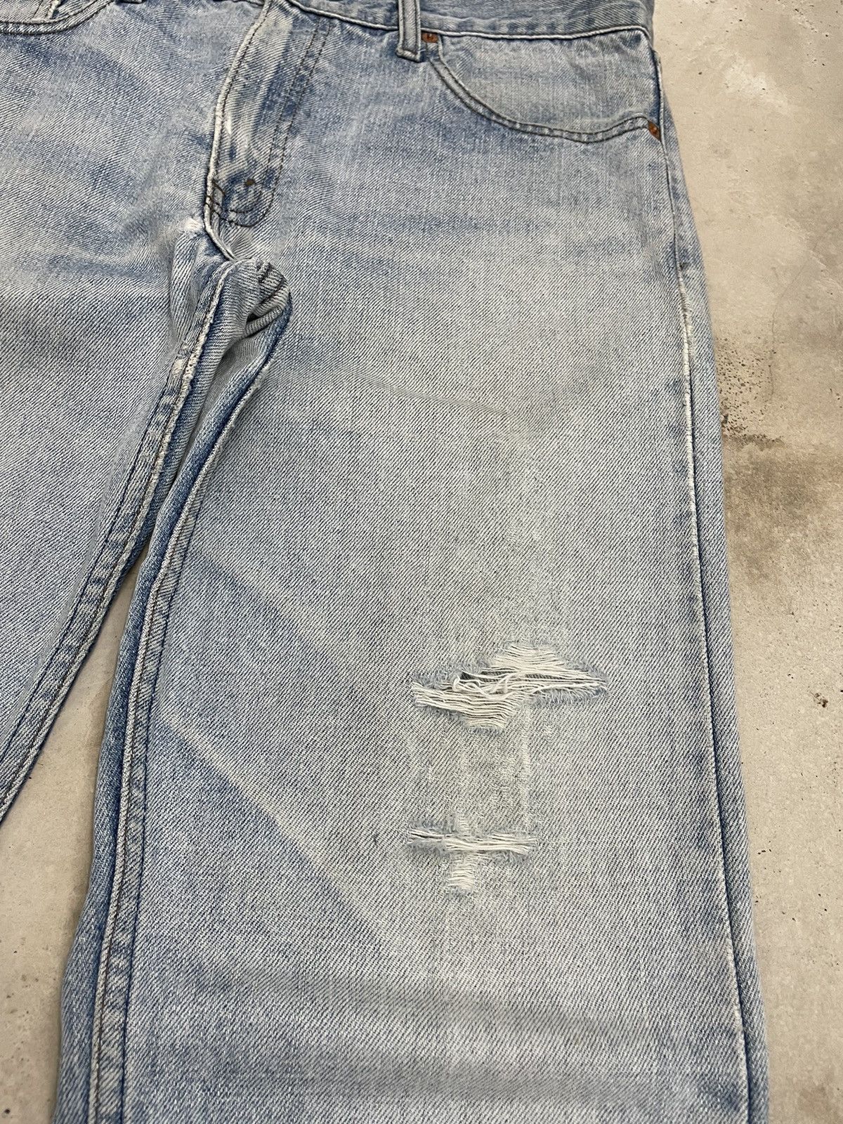 Levi's Levis 532 Vintage Distressed Denim Pants Size US 33 - 9 Thumbnail