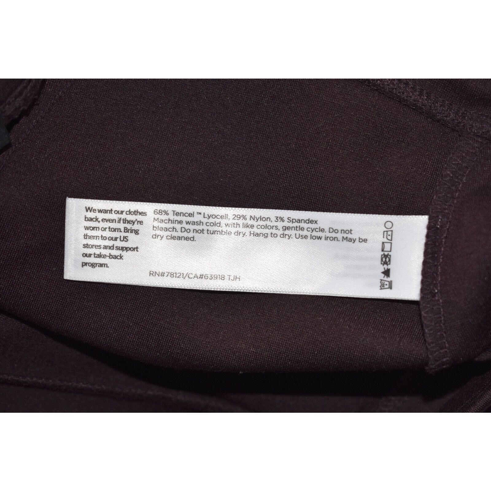 Eileen Fisher EILEEN FISHER Stretchy Tencel Elastic Waistband Pants Sz XS Size 30" / US 8 / IT 44 - 5 Thumbnail