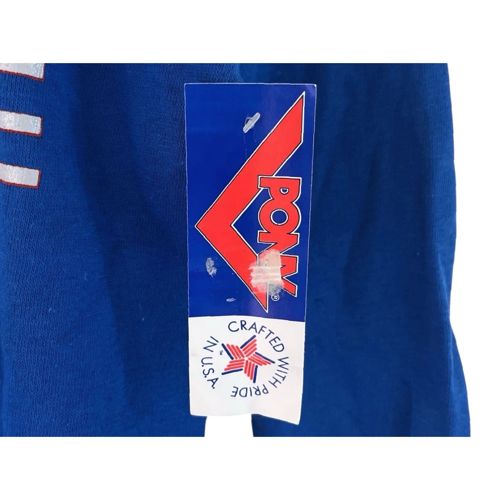 PONY VINTAGE PONY Sweatshirt Crewneck Mens Small Blue 80s Deadstock NWT Made in USA Size US S / EU 44-46 / 1 - 2 Thumbnail