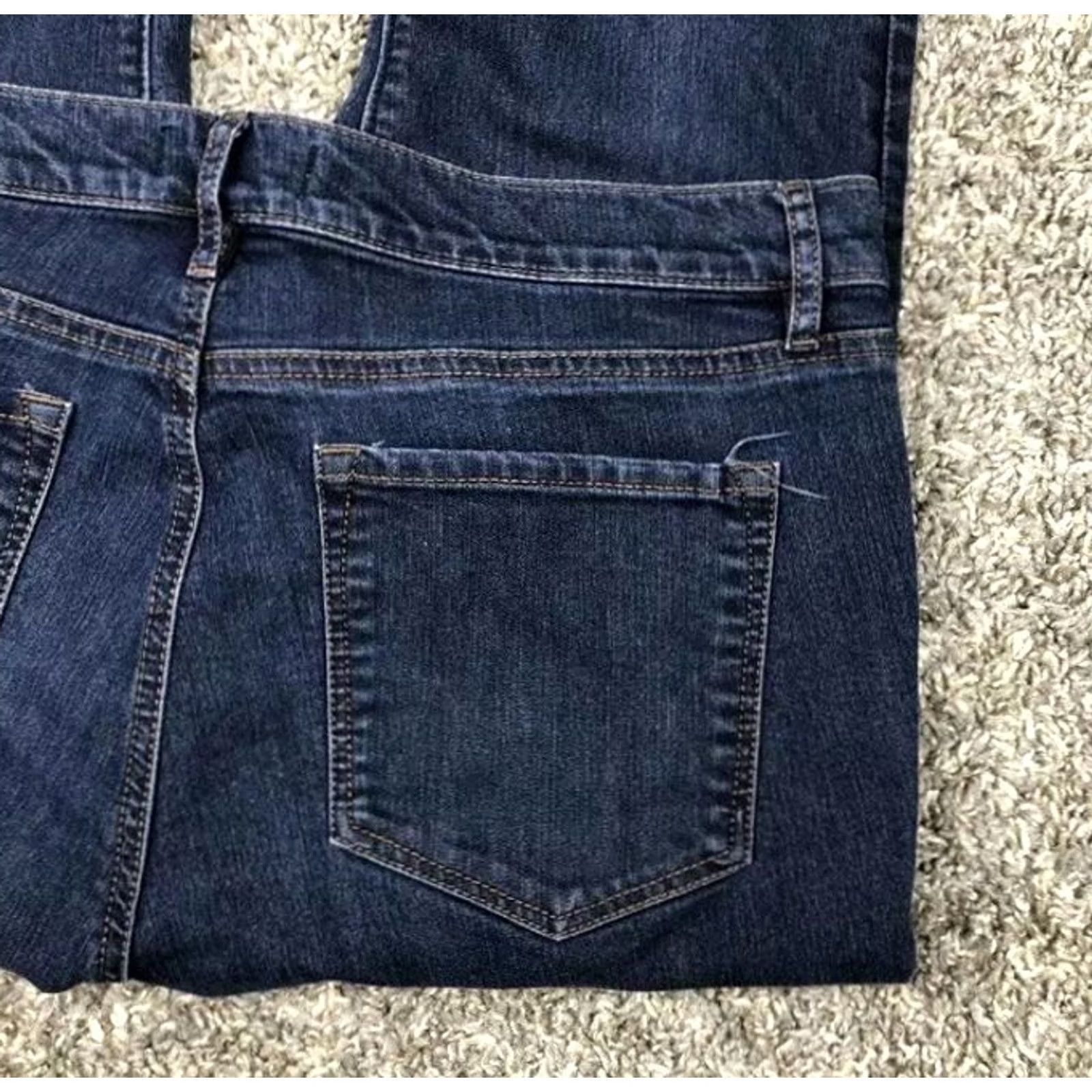 Ann Taylor Ann Taylor Loft Blue Denim Jeans Women's Modern Skinny Size 34x27 Size 24" / US 00 / IT 34 - 5 Thumbnail