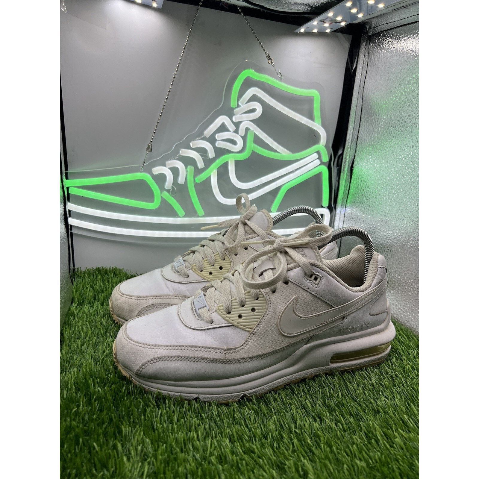 Nike Nike Air Max Wright LTD Shoes Mens Size 7 Triple White Size US 7 / EU 40 - 2 Thumbnail
