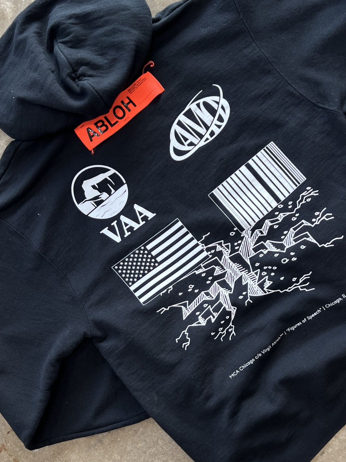 Virgil Abloh Hyperbole Hoodie | Grailed