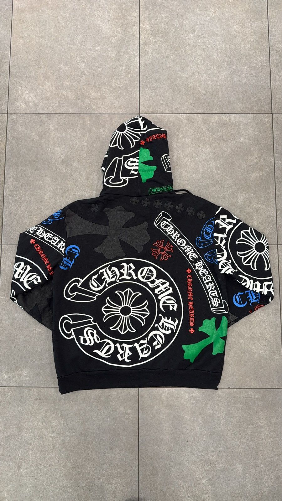 Chrome Hearts Chrome Hearts Stencil Hoodie Black Size US M / EU 48-50 / 2 - 2 Thumbnail